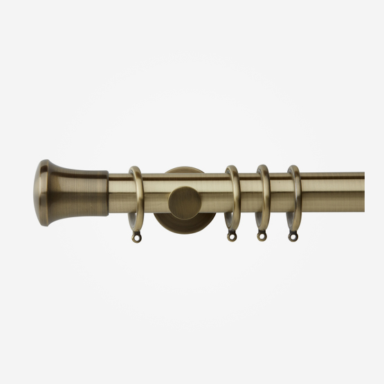35mm Neo Spun Brass Effect Trumpet Finial