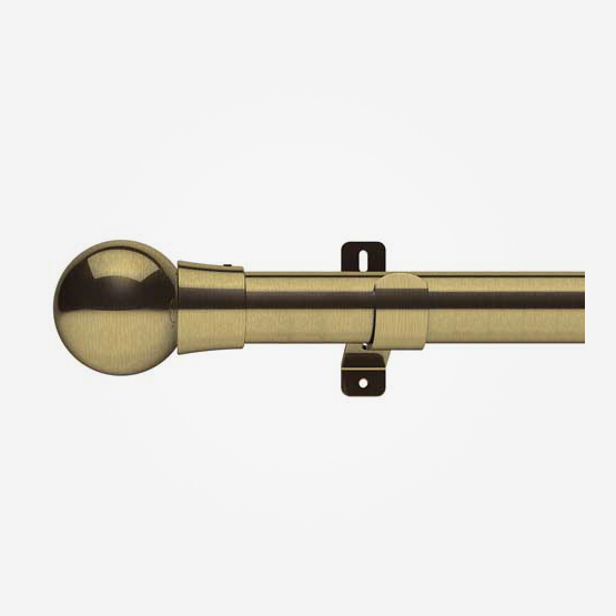 35mm Swish Antique Brass Mondidale With Standard Collar
