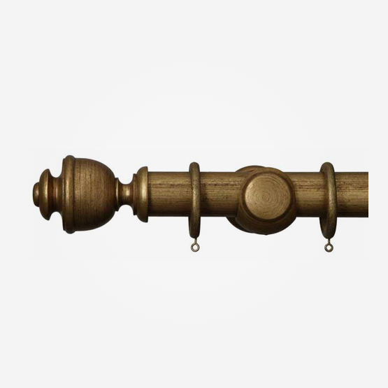 45mm Hand Finished Antique Gilt Hampstead