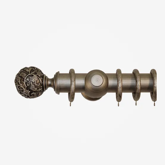 55mm Portofino Dark Pearl Floral pole