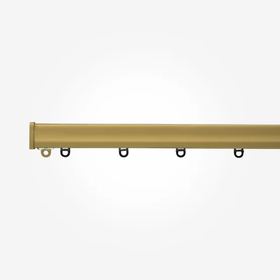 Surge Curved Gold curtain-track