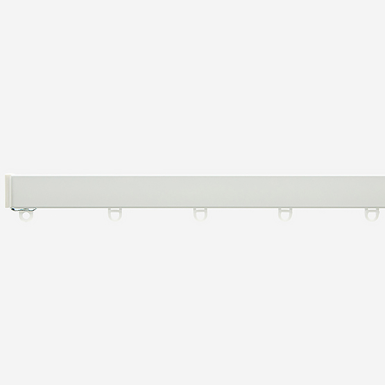 Surge Flat White Curtain Track Curtain Track