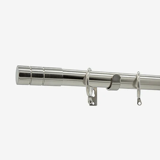 28mm Allure Classic Stainless Steel Barrel Bay Window pole