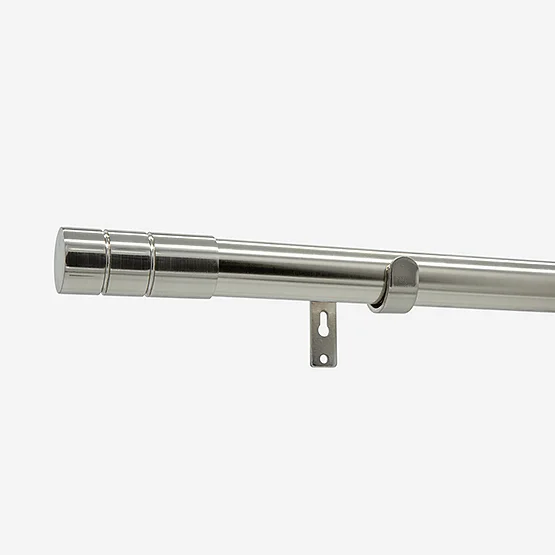 28mm Allure Classic Stainless Steel Barrel Eyelet Bay Window pole