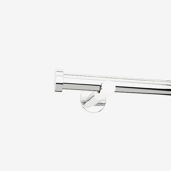 28mm Allure Signature Polished Chrome Stud Eyelet pole