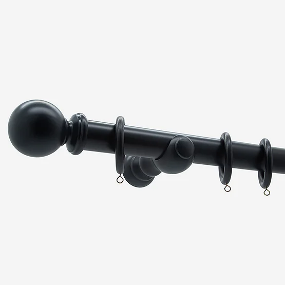 28mm Prime Black Ball pole