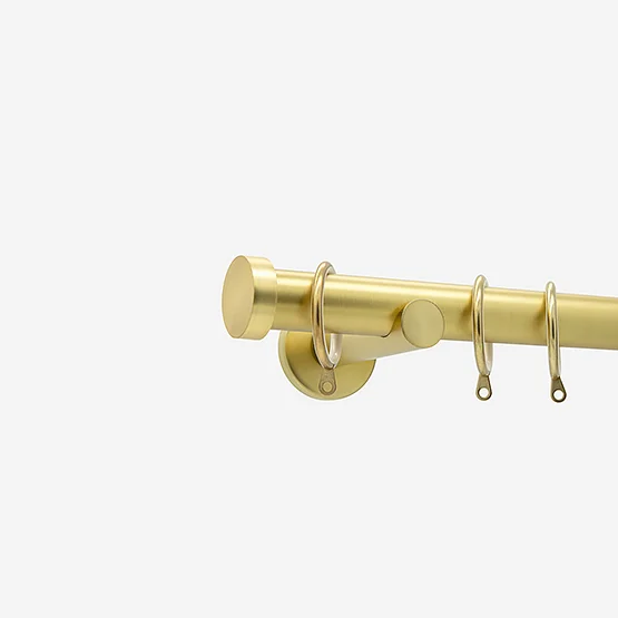 35mm Allure Signature Brushed Gold Stud pole