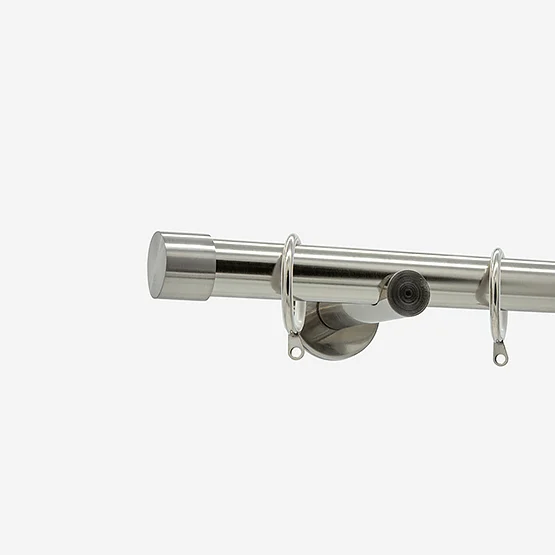 35mm Allure Signature Stainless Steel End Cap Finial pole
