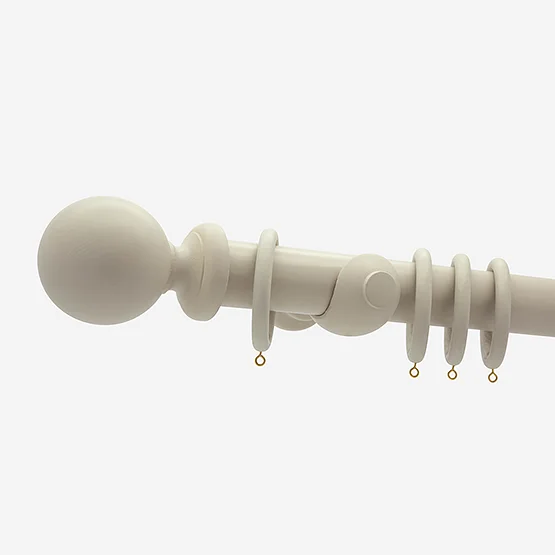 50mm Oxford French Grey Ball Finial  pole