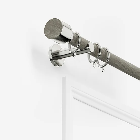 28mm Signature Stainless Steel & White Ash Drum pole