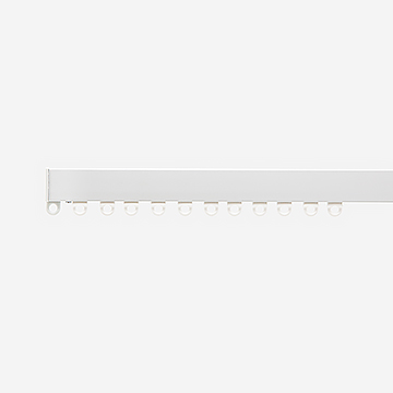 Silent Gliss 1080 White Curtain Rail