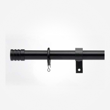 16/19mm Universal Stud Black Stud Finial Extendable