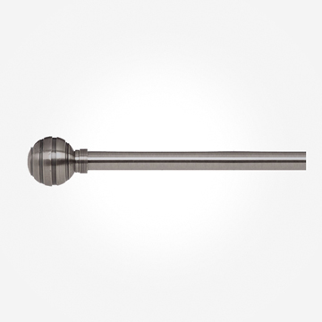 16-19mm Nevada Satin Steel Ball Finial