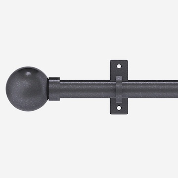 25mm Arc Gunmetal Ball Eyelet