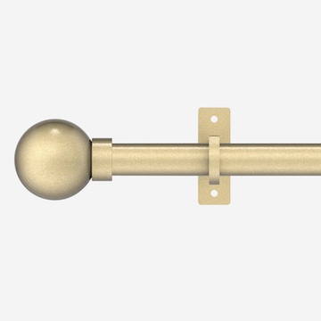 25mm Arc Soft Brass Ball Eyelet