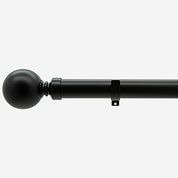 28mm Allure Classic Matt Black Ball Eyelet