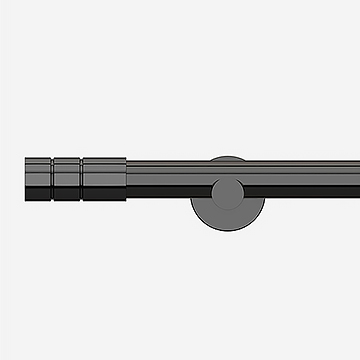28mm Allure Signature Black Nickel Barrel Eyelet