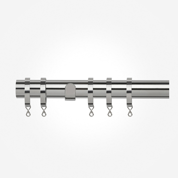 28mm Finesse Chrome Curtain Pole