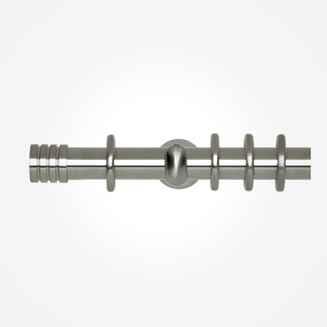 28mm Neo Stainless Steel Effect Stud