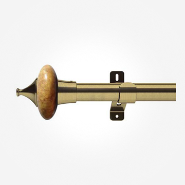 28mm Swish Antique Brass Cupola Sandstone With Standard Collar