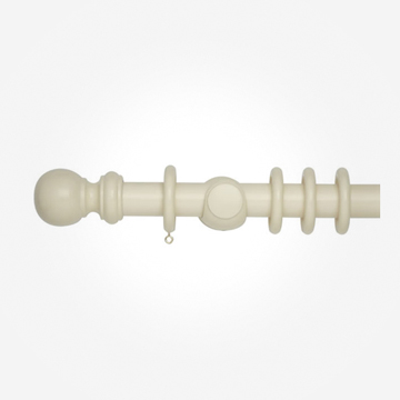 28mm Woodline Cream Ball Finial