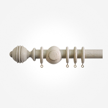 30mm Cathedral Putty Ely Finial