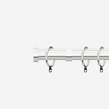 35mm Classic Chrome Stud Curtain Pole