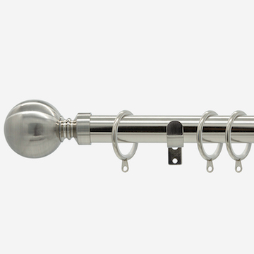 35mm Chateau Classic Stainless Steel Ball Finial