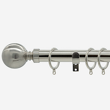 35mm Allure Classic Stainless Steel Ball Finial