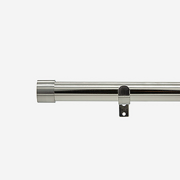 35mm Allure Classic Stainless Steel End Cap Finial Eyelet