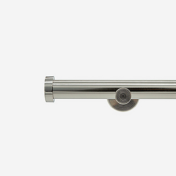 35mm Signature Stainless Steel Stud Eyelet Curtain Pole