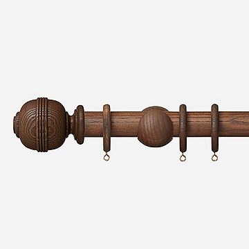 35mm Eden Cocoa Ridged Ball