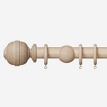 45mm Eden Oatmeal Ridged Ball