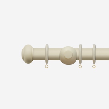 45mm Modern Country Pearl Button Curtain Pole