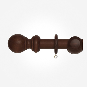 50mm Woodline Rosewood Ball Finial