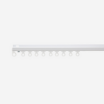 Discreet Face Fix Curtain Rail