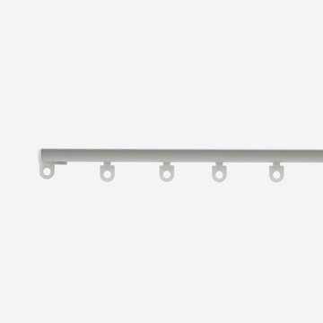 Speedy Discrete Top Fix Track White Aluminium