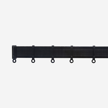 Speedy Streamline Coiled Track Black PVC