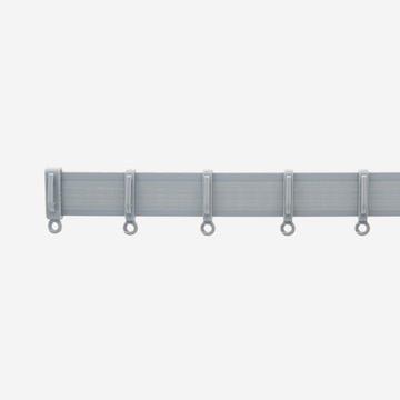 Speedy Streamline Coiled Track Silver PVC