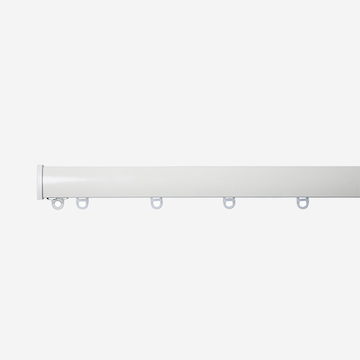 Surge Curved White Curtain Track 