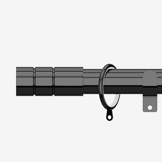 28mm Allure Black Nickel Barrel pole