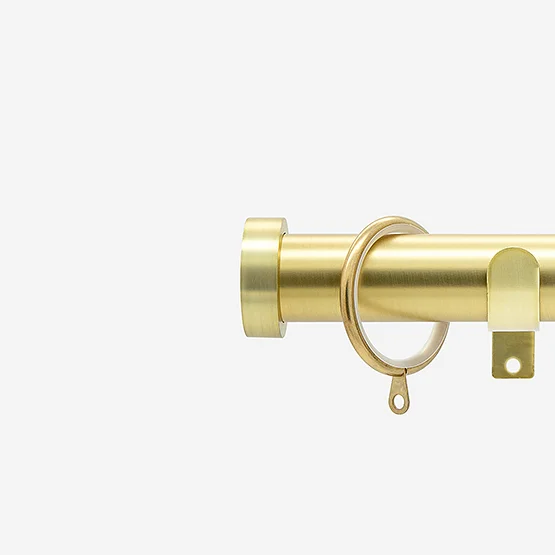 28mm Allure Classic Brushed Gold Stud pole