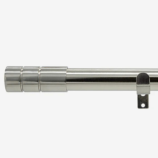 28mm Allure Classic Stainless Steel Barrel Eyelet Bay Window pole