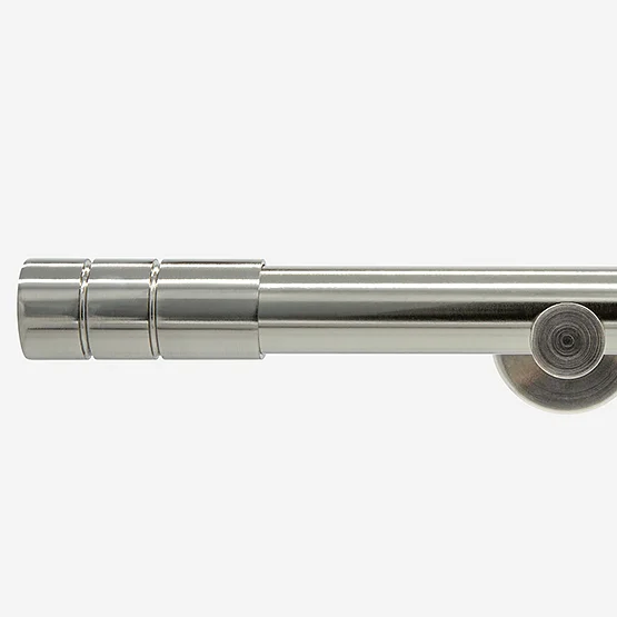 28mm Allure Signature Stainless Steel Effect Barrel Eyelet pole