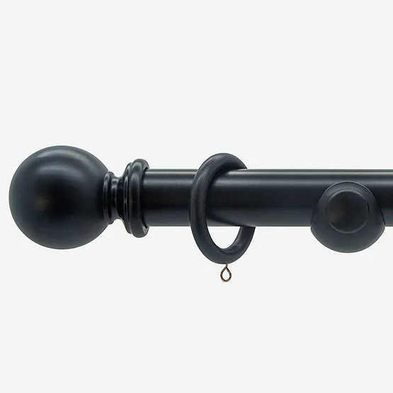 28mm Prime Black Ball pole