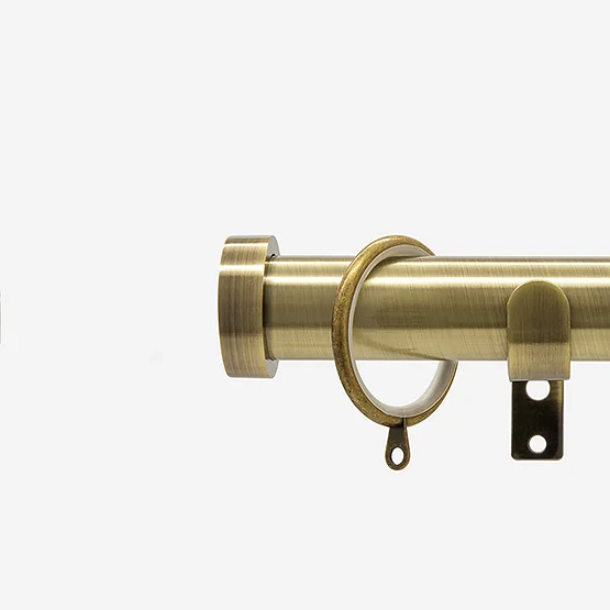 35mm Allure Classic Antique Brass Stud pole