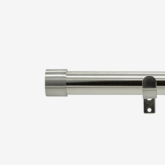 35mm Allure Classic Stainless Steel End Cap Finial Eyelet pole