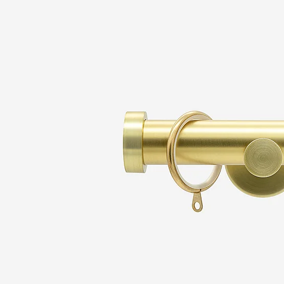35mm Allure Signature Brushed Gold Stud pole