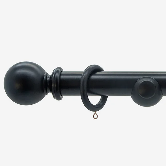 35mm Prime Black Ball pole