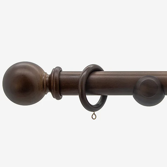 35mm Prime Walnut Ball pole